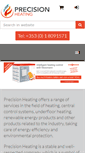 Mobile Screenshot of precisionheating.ie